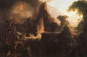 Thomas Cole Expulsion From the Garden of Eden Norge oil painting reproduction